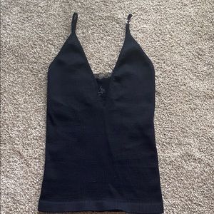 Free People Mesh Detail Tank Top